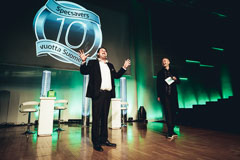 Jethro Rustedt kävi puhumassa Specsaversin 10v-juhlissa Finlandia-talolla. Marco Bjurström juonsi päivän seminaariosuuden rautaisella ammattitaidolla.